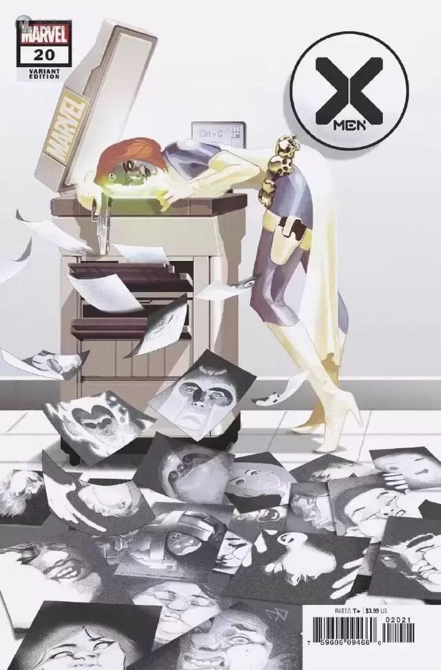 漫画家绘制「X战警」第20期变体封面图公开 漫画家绘制「X战警」第20期变体封面图公开