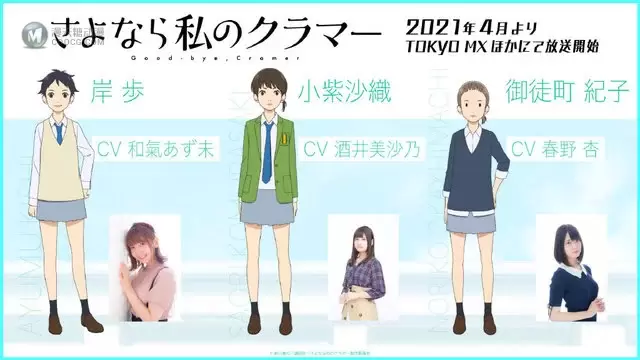 TV动画「再见了我的克拉默」公开追加声优 TV动画「再见了我的克拉默」公开追加声优