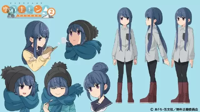 TV动画「摇曳露营△」第2季更新人设图 TV动画「摇曳露营△」第2季更新人设图