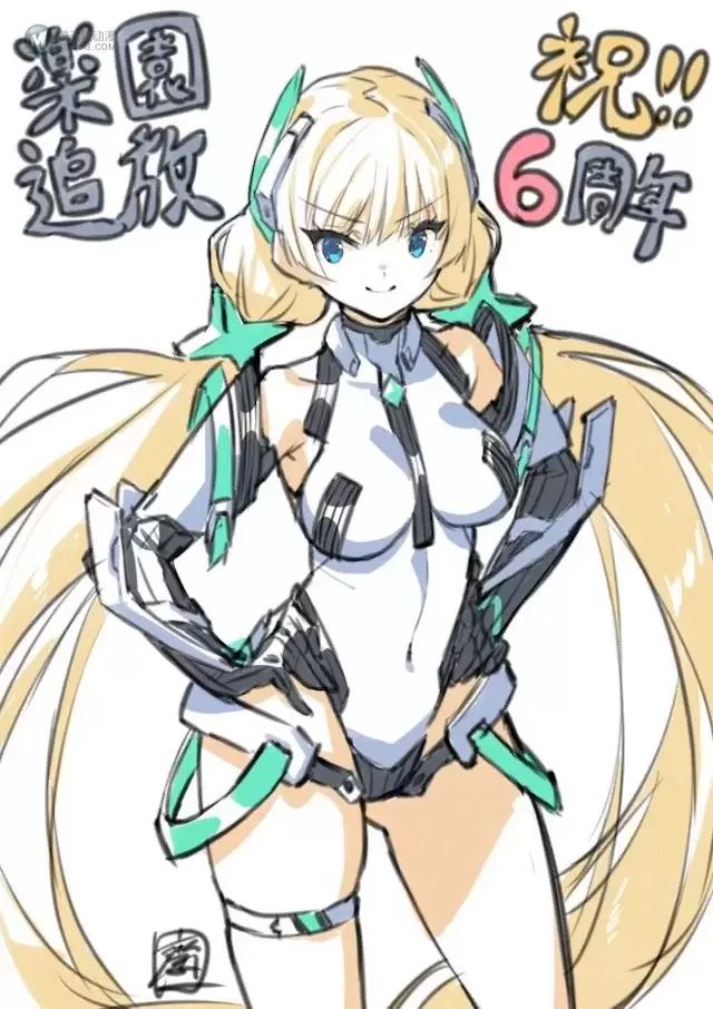 「乐园追放」6周年 漫画家公开纪念贺图 「乐园追放」6周年 漫画家公开纪念贺图