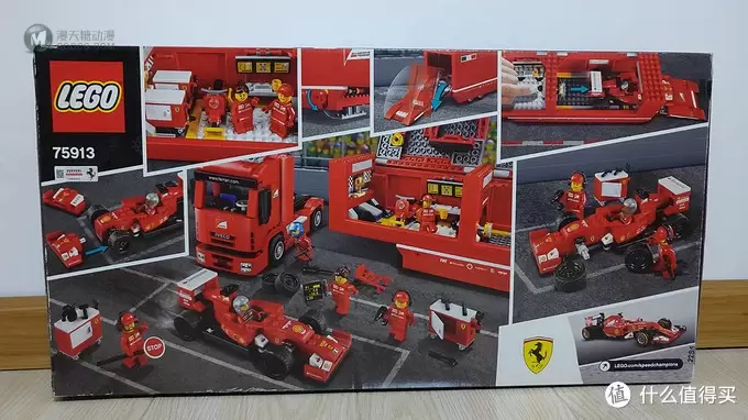 乐高手记 篇五十:这回来盒大的吧——LEGO 乐高 超级赛车系列 75913 法拉利车队 乐高手记 篇五十:这回来盒大的吧——LEGO 乐高 超级赛车系列 75913 法拉利车队