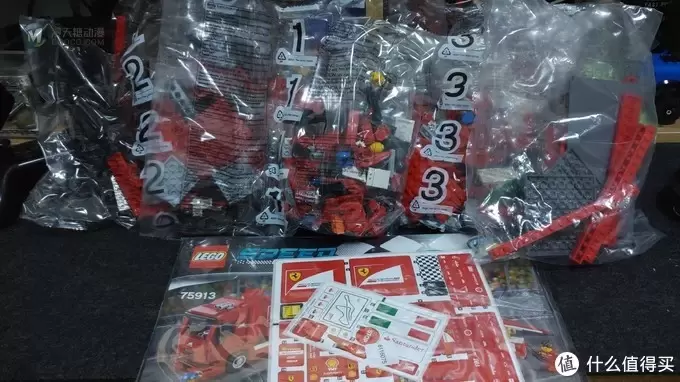 乐高手记 篇五十:这回来盒大的吧——LEGO 乐高 超级赛车系列 75913 法拉利车队 乐高手记 篇五十:这回来盒大的吧——LEGO 乐高 超级赛车系列 75913 法拉利车队