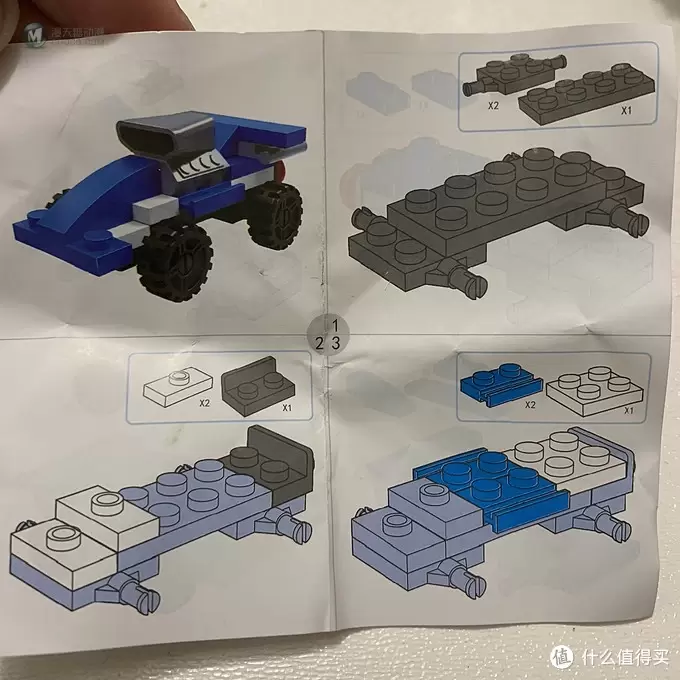 伪乐高迷的养成,大男孩才有的爱好,开箱测评简易拼凑小赛车 伪乐高迷的养成,大男孩才有的爱好,开箱测评简易拼凑小赛车