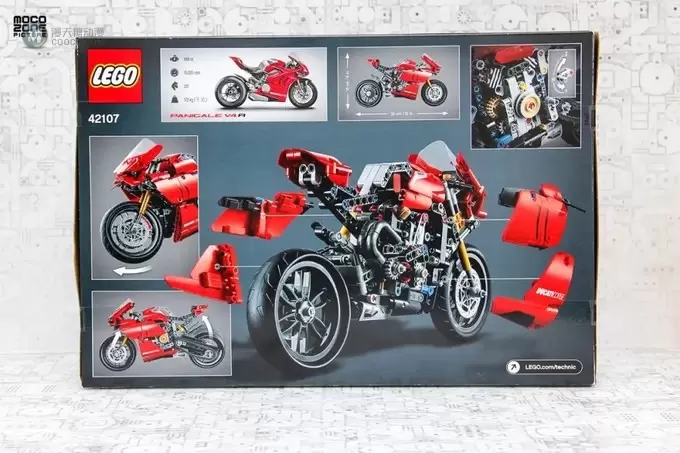 乐高科技系列新品42107杜卡迪Panigale V4 R测评 乐高科技系列新品42107杜卡迪Panigale V4 R测评