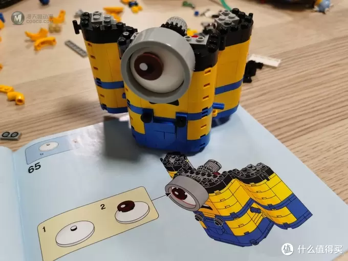 积木们 篇十八:永远不忘的童心,乐高75551,minions小黄人 积木们 篇十八:永远不忘的童心,乐高75551,minions小黄人