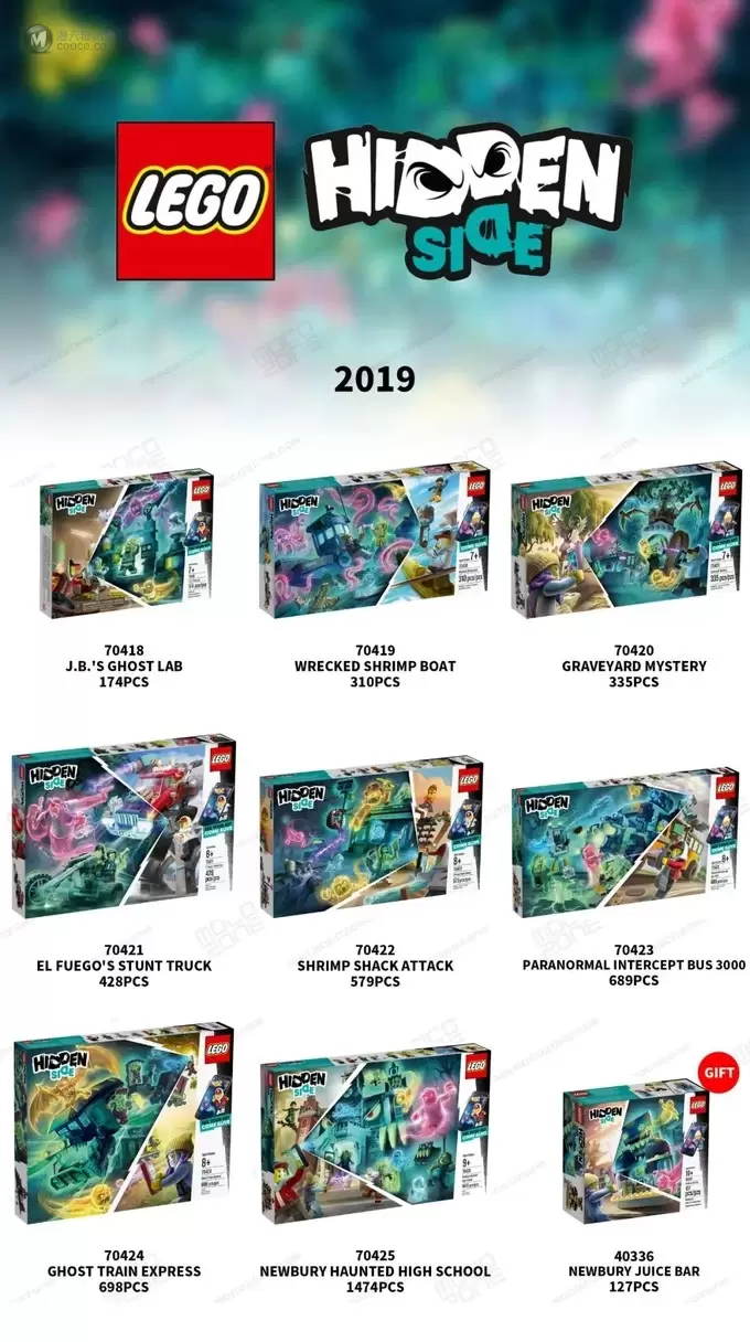 2020年度优秀乐高系列HIDDEN SIDE全新产品公布 2020年度优秀乐高系列HIDDEN SIDE全新产品公布