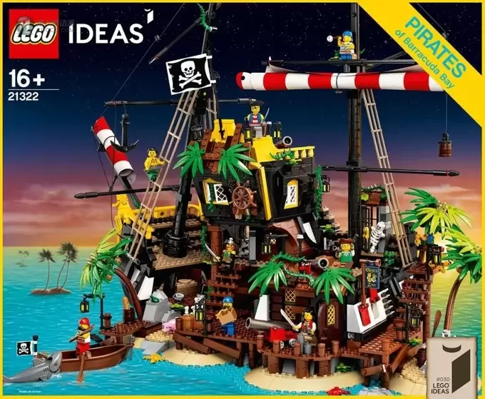 30年的穿越,乐高IDEAS21322梭鱼湾海盗沉船测评 30年的穿越,乐高IDEAS21322梭鱼湾海盗沉船测评