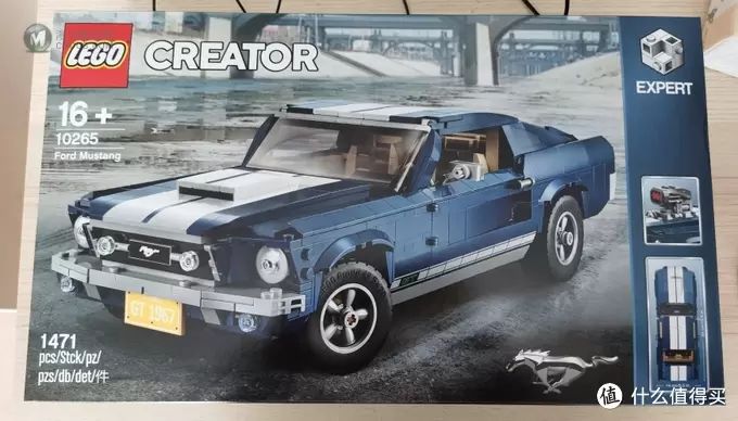 积木们 篇十七:半个世纪的经典开端,乐高10265,Ford Mustang 积木们 篇十七:半个世纪的经典开端,乐高10265,Ford Mustang