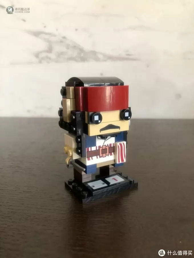 乐高 方头仔 篇二十:LEGO BRICKHEADZ 乐高方头仔 41593杰克·史派罗船长 乐高 方头仔 篇二十:LEGO BRICKHEADZ 乐高方头仔 41593杰克·史派罗船长