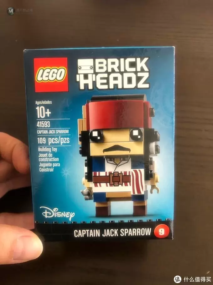 乐高 方头仔 篇二十:LEGO BRICKHEADZ 乐高方头仔 41593杰克·史派罗船长 乐高 方头仔 篇二十:LEGO BRICKHEADZ 乐高方头仔 41593杰克·史派罗船长