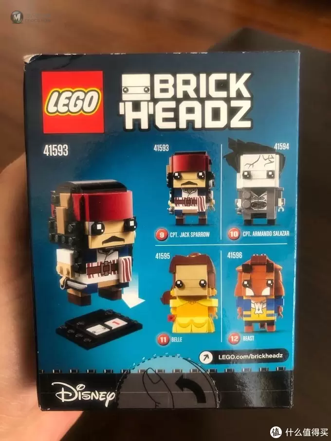 乐高 方头仔 篇二十:LEGO BRICKHEADZ 乐高方头仔 41593杰克·史派罗船长 乐高 方头仔 篇二十:LEGO BRICKHEADZ 乐高方头仔 41593杰克·史派罗船长