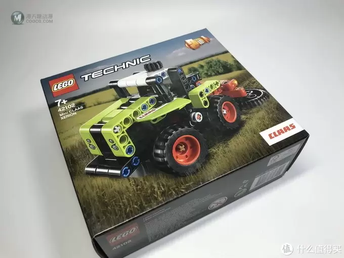 麻雀虽小:LEGO 乐高 机械组系列 42102 迷你克拉斯拖拉机 麻雀虽小:LEGO 乐高 机械组系列 42102 迷你克拉斯拖拉机