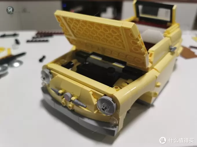 积木们 篇十六:鹅黄色的意大利风情~乐高10271,Fiat 500 积木们 篇十六:鹅黄色的意大利风情~乐高10271,Fiat 500