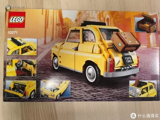 积木们 篇十六:鹅黄色的意大利风情~乐高10271,Fiat 500 积木们 篇十六:鹅黄色的意大利风情~乐高10271,Fiat 500