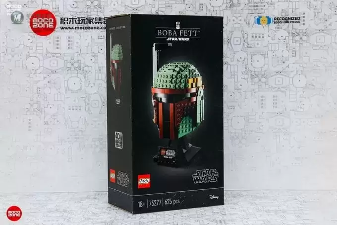 乐高星球大战系列新品75277波巴菲特头盔雕塑评测 乐高星球大战系列新品75277波巴菲特头盔雕塑评测