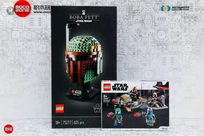 乐高星球大战系列新品75277波巴菲特头盔雕塑评测 乐高星球大战系列新品75277波巴菲特头盔雕塑评测