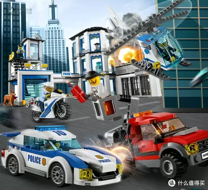 以娃之名,大小男孩共乐——晒新入手的LEGO乐高城市系列60141警察总局套装 以娃之名,大小男孩共乐——晒新入手的LEGO乐高城市系列60141警察总局套装