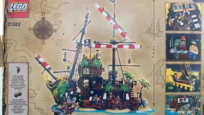 最新LEGO Ideas 21322 乐高海盗湾有图片了!这款大家怎么看? 最新LEGO Ideas 21322 乐高海盗湾有图片了!这款大家怎么看?
