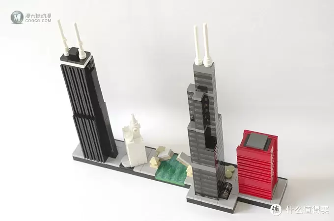 我的LEGO建筑系列 篇十八:21033 Chicago 芝加哥天际线 我的LEGO建筑系列 篇十八:21033 Chicago 芝加哥天际线