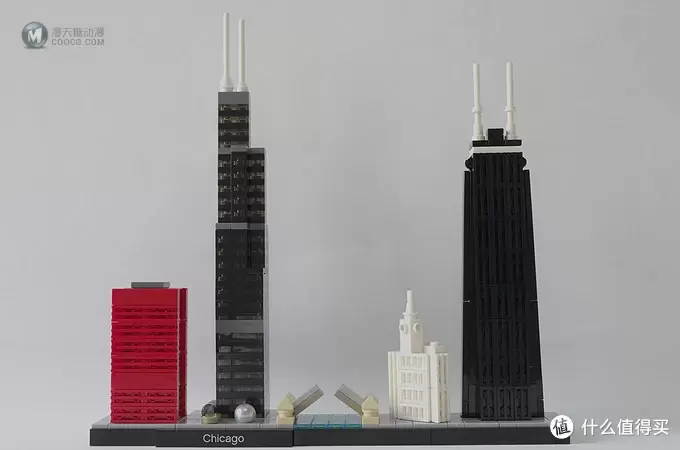 我的LEGO建筑系列 篇十八:21033 Chicago 芝加哥天际线 我的LEGO建筑系列 篇十八:21033 Chicago 芝加哥天际线