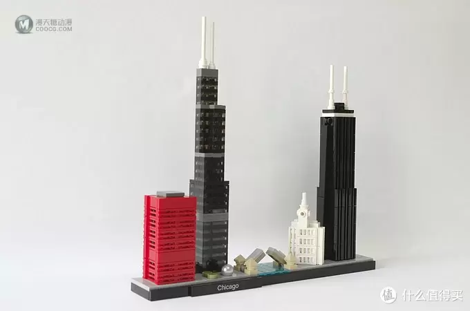 我的LEGO建筑系列 篇十八:21033 Chicago 芝加哥天际线 我的LEGO建筑系列 篇十八:21033 Chicago 芝加哥天际线
