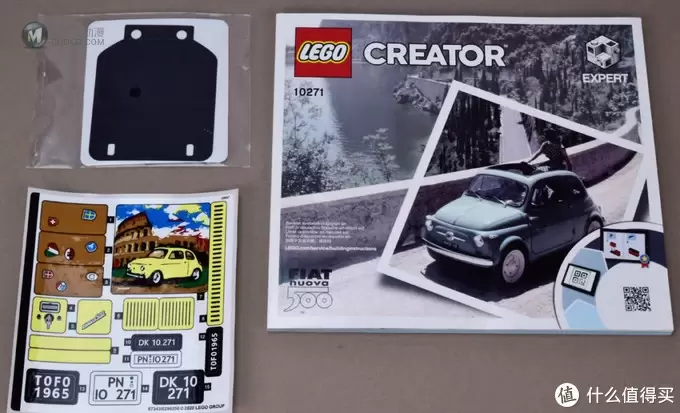 乐高10271菲亚特500的B模式,难道这就是传说中的买一送一? 乐高10271菲亚特500的B模式,难道这就是传说中的买一送一?