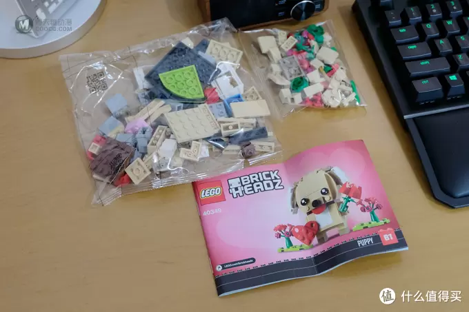 LEGO乐高 方头仔系列情人节小狗 入手体验 LEGO乐高 方头仔系列情人节小狗 入手体验