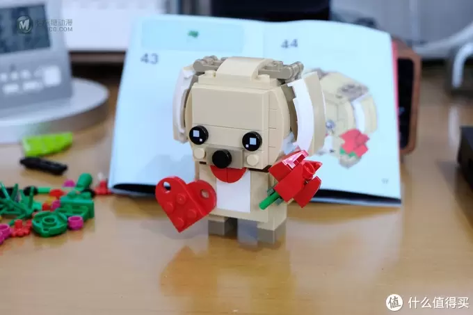 LEGO乐高 方头仔系列情人节小狗 入手体验 LEGO乐高 方头仔系列情人节小狗 入手体验