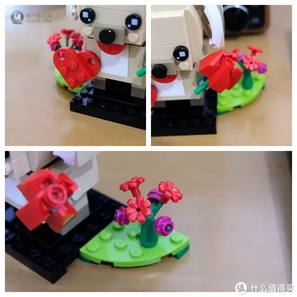 LEGO乐高 方头仔系列情人节小狗 入手体验 LEGO乐高 方头仔系列情人节小狗 入手体验