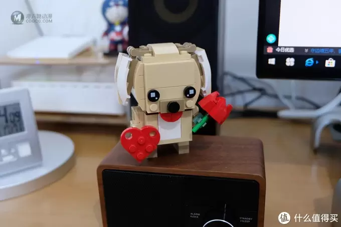 LEGO乐高 方头仔系列情人节小狗 入手体验 LEGO乐高 方头仔系列情人节小狗 入手体验