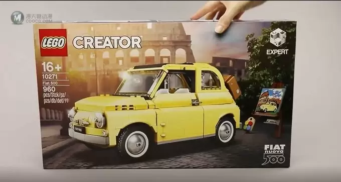 乐高 10271 Fiat 500 速拼测评到了!799的价格实在香! 乐高 10271 Fiat 500 速拼测评到了!799的价格实在香!