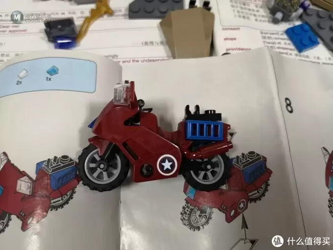 乐高6865美队复仇机车—漫威老物 乐高6865美队复仇机车—漫威老物