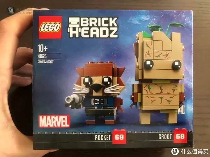 乐高 方头仔 篇九:LEGO BRICKHEADZ乐高方头仔41626格鲁特与火箭浣熊 乐高 方头仔 篇九:LEGO BRICKHEADZ乐高方头仔41626格鲁特与火箭浣熊