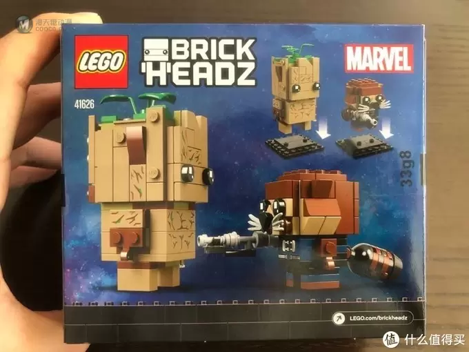 乐高 方头仔 篇九:LEGO BRICKHEADZ乐高方头仔41626格鲁特与火箭浣熊 乐高 方头仔 篇九:LEGO BRICKHEADZ乐高方头仔41626格鲁特与火箭浣熊