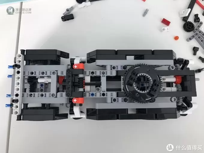 非乐高拼搭玩具初体验—米兔积木工程吊车 非乐高拼搭玩具初体验—米兔积木工程吊车