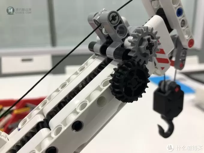 非乐高拼搭玩具初体验—米兔积木工程吊车 非乐高拼搭玩具初体验—米兔积木工程吊车