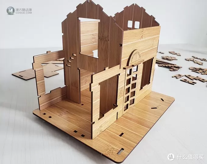 无聊之作:3D木质立体拼图 —— 英国咖啡屋 无聊之作:3D木质立体拼图 —— 英国咖啡屋
