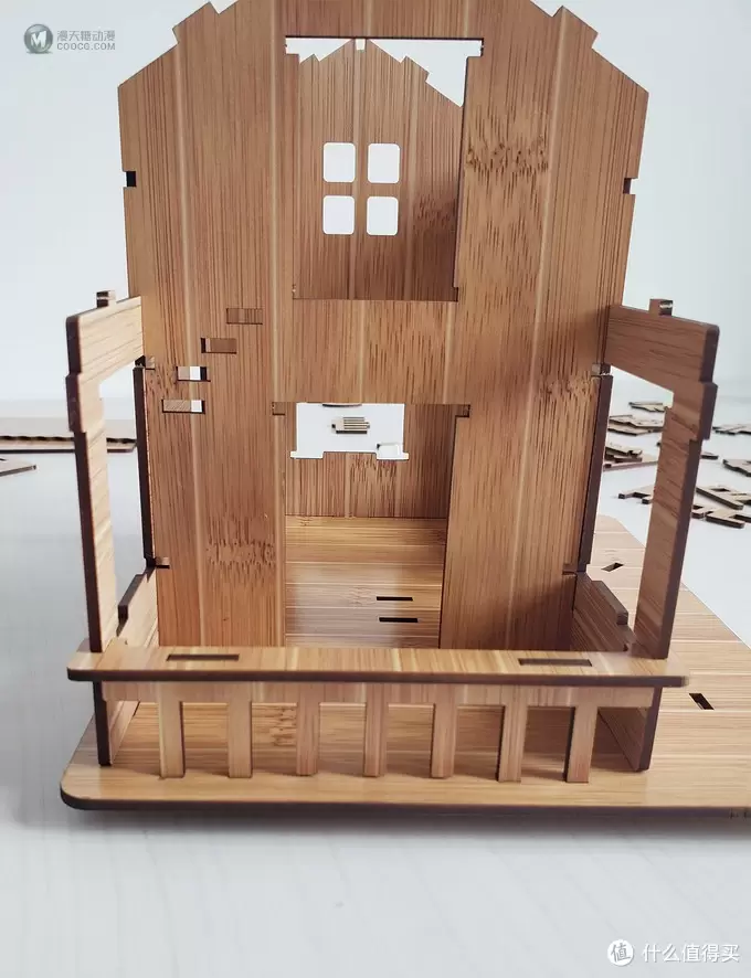 无聊之作:3D木质立体拼图 —— 英国咖啡屋 无聊之作:3D木质立体拼图 —— 英国咖啡屋