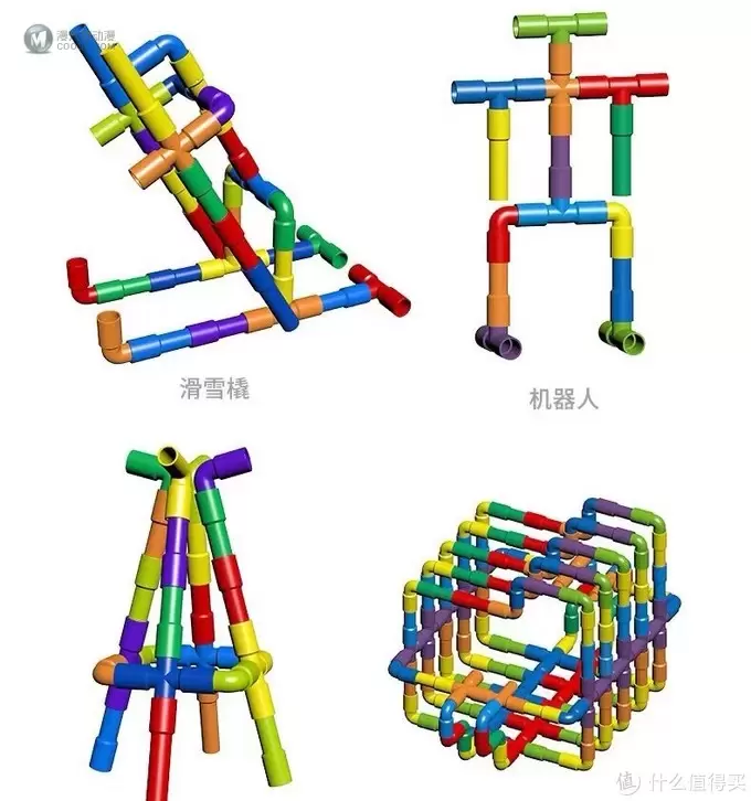 给积木加点花样 倍奇管道积木套装 给积木加点花样 倍奇管道积木套装