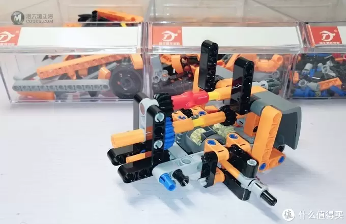 橙色老爷车 Lego2019科技组42093B模式拼装体验 橙色老爷车 Lego2019科技组42093B模式拼装体验