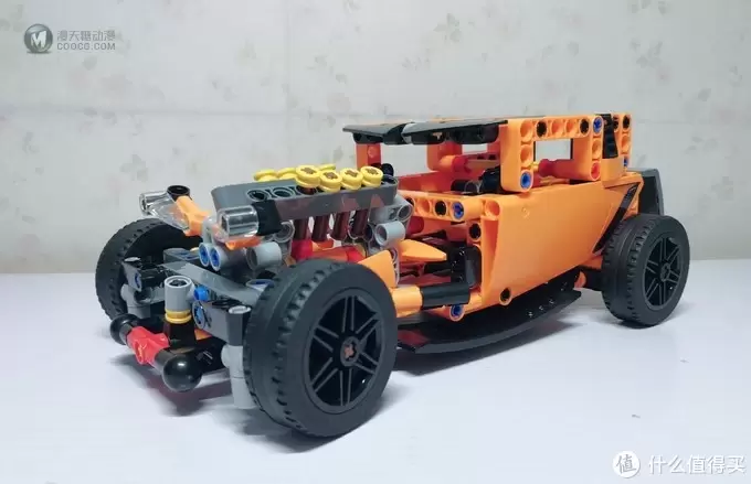 橙色老爷车 Lego2019科技组42093B模式拼装体验 橙色老爷车 Lego2019科技组42093B模式拼装体验