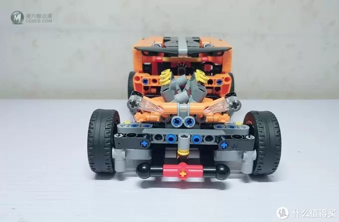 橙色老爷车 Lego2019科技组42093B模式拼装体验 橙色老爷车 Lego2019科技组42093B模式拼装体验