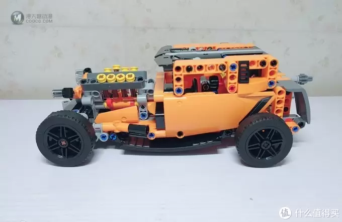 橙色老爷车 Lego2019科技组42093B模式拼装体验 橙色老爷车 Lego2019科技组42093B模式拼装体验