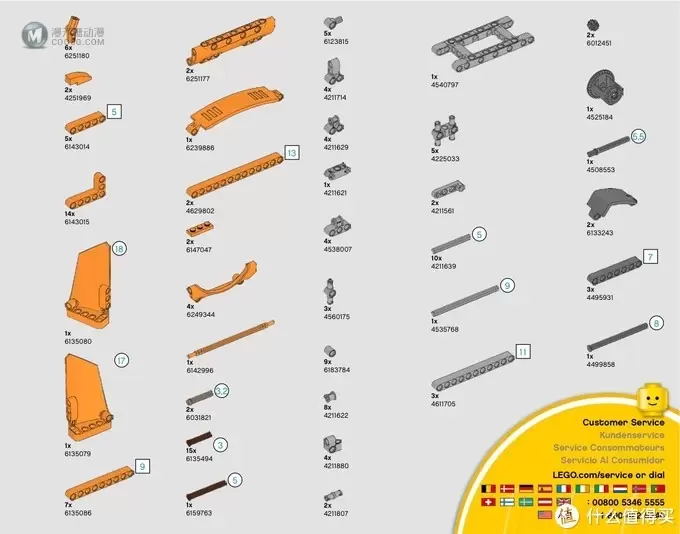 橙色老爷车 Lego2019科技组42093B模式拼装体验 橙色老爷车 Lego2019科技组42093B模式拼装体验
