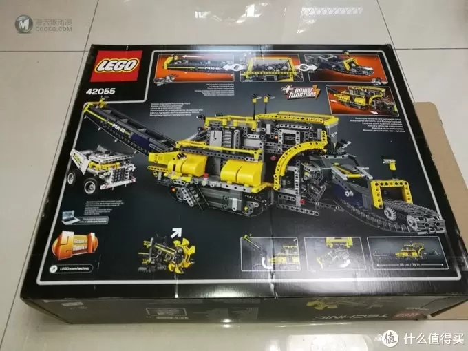 迟到的晒单:“过气”旗舰——LEGO 42055 斗轮挖掘机 迟到的晒单:“过气”旗舰——LEGO 42055 斗轮挖掘机