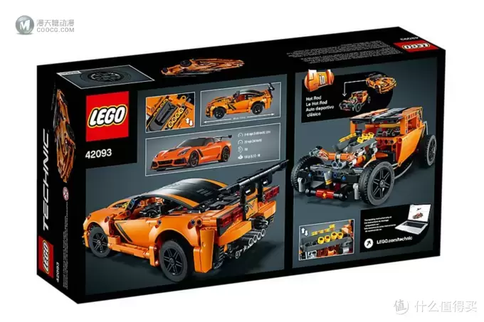 LEGO 乐高 机械组 42093 雪佛兰 科尔维特 ZR1跑车 LEGO 乐高 机械组 42093 雪佛兰 科尔维特 ZR1跑车
