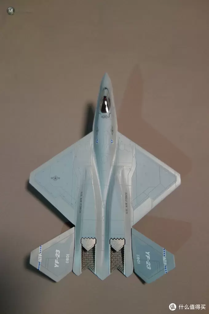 明明更先进却不配姓F 娘娘:喵???YF-23 1/144合金模型测评 明明更先进却不配姓F 娘娘:喵???YF-23 1/144合金模型测评