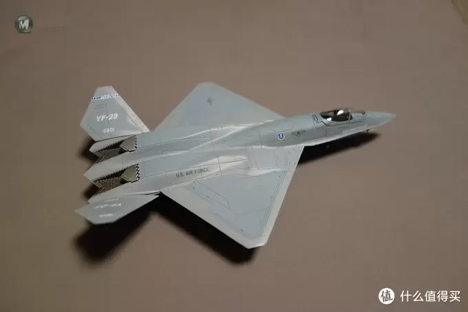 明明更先进却不配姓F 娘娘:喵???YF-23 1/144合金模型测评 明明更先进却不配姓F 娘娘:喵???YF-23 1/144合金模型测评