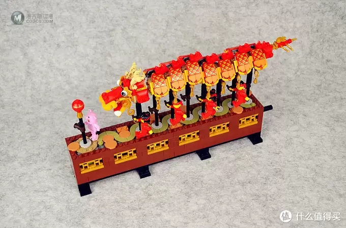最有纪念意义的乐高,乐高LEGO中国风80102 舞龙 最有纪念意义的乐高,乐高LEGO中国风80102 舞龙