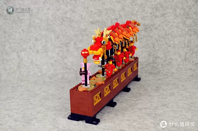 最有纪念意义的乐高,乐高LEGO中国风80102 舞龙 最有纪念意义的乐高,乐高LEGO中国风80102 舞龙